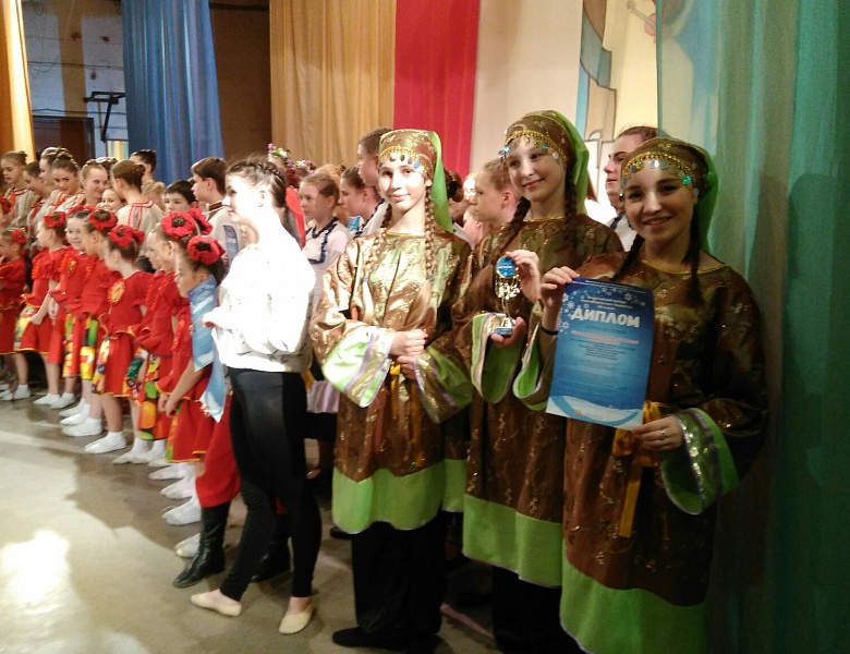 Поздравляем участниц Образцового коллектива хореографического ансамбля "Кужель"
