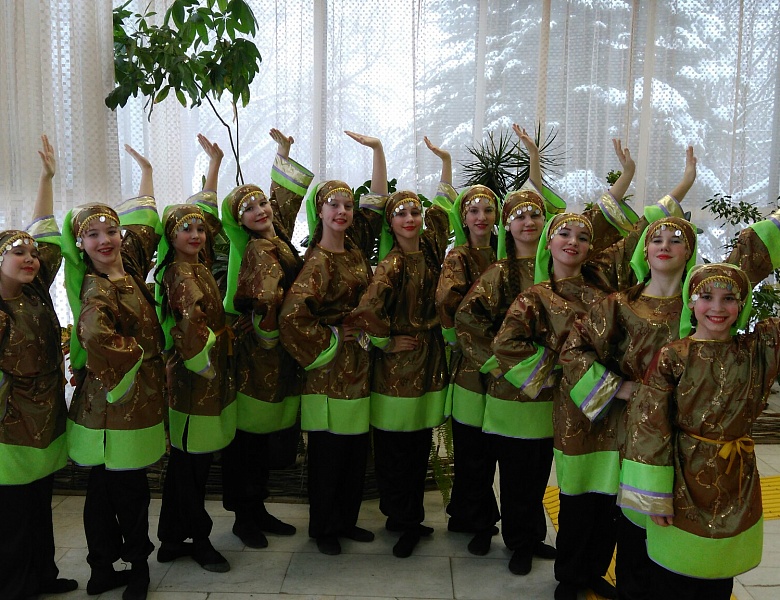 Поздравляем участниц Образцового коллектива хореографического ансамбля "Кужель"