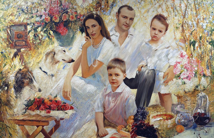 Всероссийская выставка-конкурс «Образ семьи в произведениях молодых художников»
