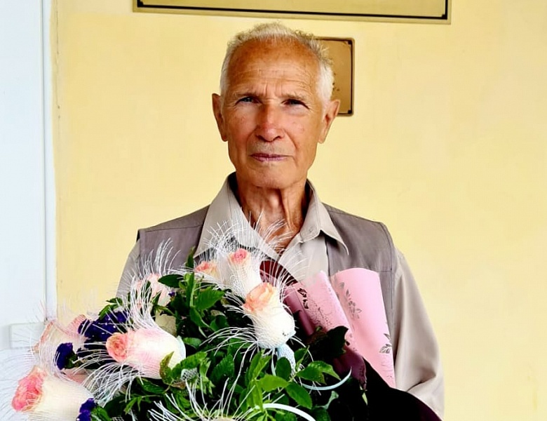 К 85-летнему Юбилею Заслуженного работника культуры РФ, бывшего преподавателя колледжа искусств им. С.В. Рахманинова Откидача Владимира Сергеевича